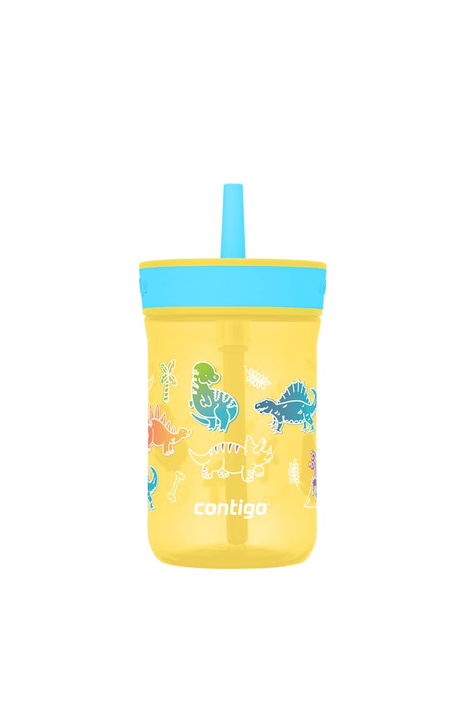 Kids’ Leighton Straw Tumbler with Spill-Proof Leak-Proof Lid, 14oz Y1
