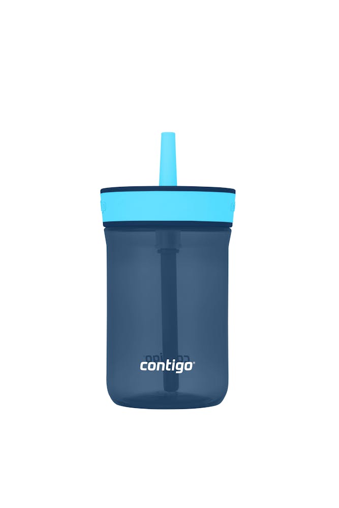 Kids’ Leighton Straw Tumbler with Spill-Proof Leak-Proof Lid, 14oz Y1