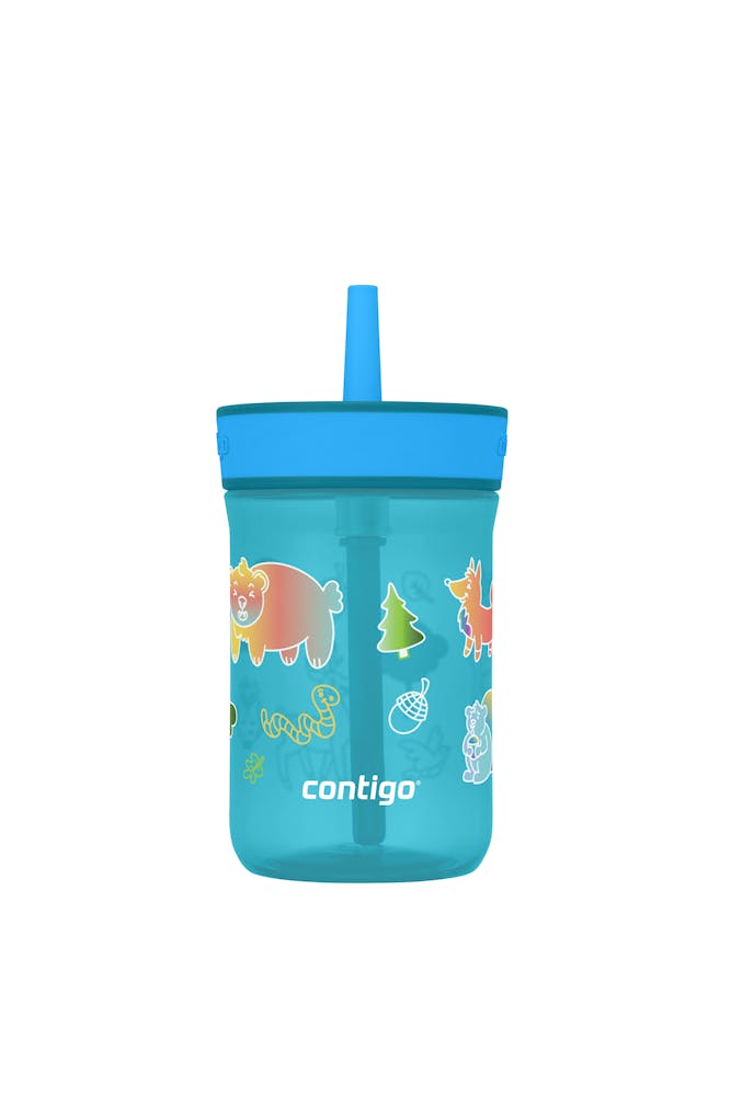 Kids’ Leighton Straw Tumbler with Spill-Proof Leak-Proof Lid, 14oz Y1