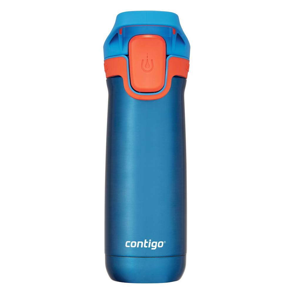 Kids’ Casey Stainless Steel Water Bottle with Spill-Proof Leak-Proof Lid, 13oz T3