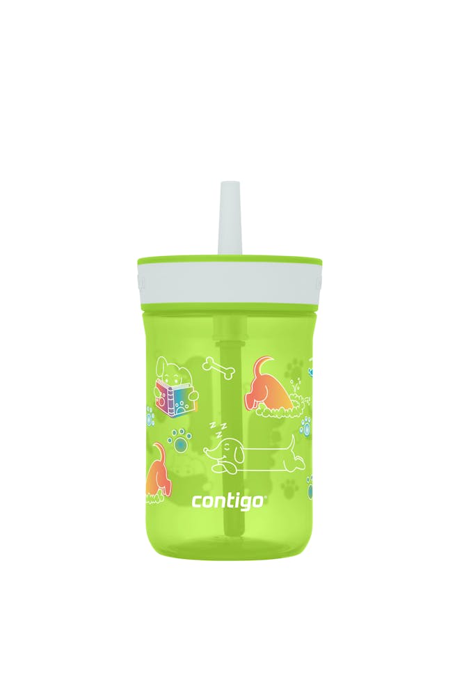 Kids’ Leighton Straw Tumbler with Spill-Proof Leak-Proof Lid, 14oz Y1